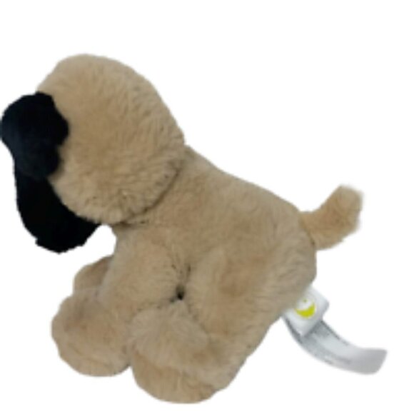 Animal Adventure Beige Pug Puppy Dog Plush Stuffed Animal 2018 8" - Picture 4 of 8